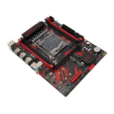 Imagem de Placa-mãe X99 LGA 2011 V3 Com 4 Slots DDR4, Dois Slots M.2, Placa LAN, Vários Slots de Expansão, Suporta Processadores Core I7 e E5 V3 V4 Series