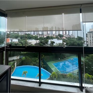 Imagem de Cortina persiana rolo tela solar 5% 1,50 Larg X 1,40 Alt