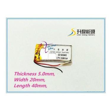 Imagem de Bateria Mp4 Philco Ph305 380mah 3,7v 2 Fios  Nova - - KMIG