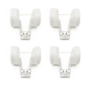 Imagem de Sistema de combustível de motocicleta compatível com KPS ZX1000 ZX-10R GPZ1000RX ZX-6R ZX-6 ZX 1000 Reparador de carburador boia de copo de óleo (4 peças)