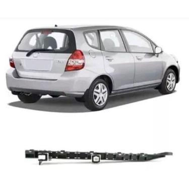 Imagem de Guia Parachoque Traseiro Fit 2004 2005 2006 2007 2008 Direito - TOP - 