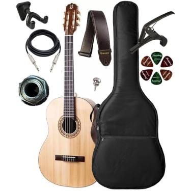 Imagem de Violão Eletroacústico Rozini Rx210 + Capa Luxo, Suporte Ibox SPF E Acessórios