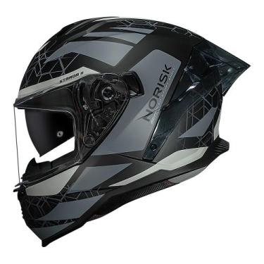 Imagem de Capacete Norisk Strada 2 Evoque Preto Camuflado C/ Óculos Masculino e 