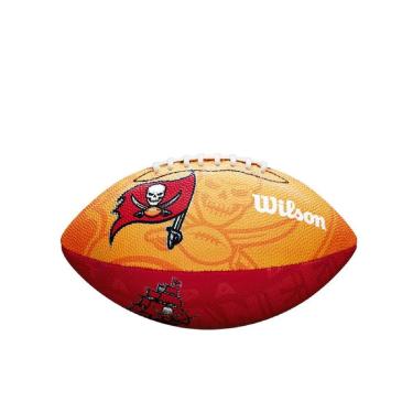 Imagem de Bola De Futebol Americano Wilson Nfl Team Logo Jr Tampa Bay Buccanneers