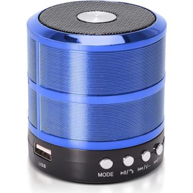 Imagem de Mini Caixinha De Som 887 Bluetooth Portátil Bateria Recarregável