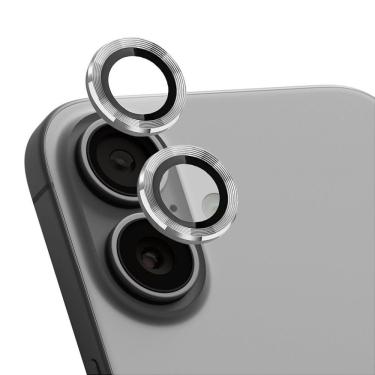 Imagem de Protetor De Lente One Armor Para Iphone 16 Plus - Prata - Gshield