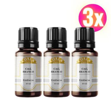 Imagem de KIT 3 unidades Essência Chá Branco para Aromatizador Elétrico 10ml Coa