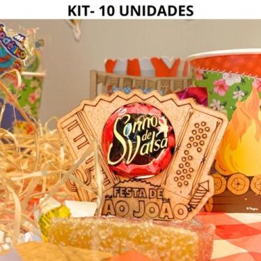 Imagem de Porta bombom Sanfona Lembrancinha Para Festa Junina - MZKPLACE