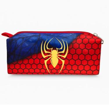 Imagem de Estojo Escolar Infantil Porta Lapis Menino Masculino Grande - Pikuka