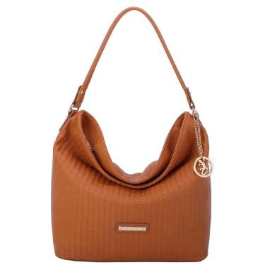 Imagem de Bolsa Feminina Hobo Sacola Embossed Tressê Fk441