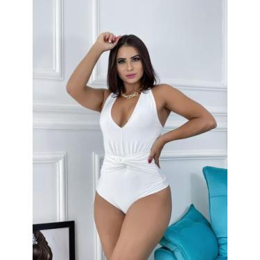 Imagem de Body Frente Única - Decreto Fashion , Branco