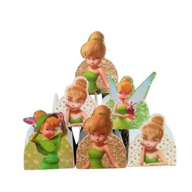 Imagem de Forminhas para Doces Tema Sininho — Decoração de Festa Infantil, Lembrancinha, Mesa de Doces Personalizada — Kit com 50 unidades