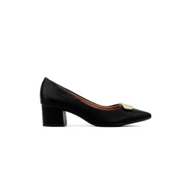 Imagem de Sapato Feminino Vizzano Scarpin Conforto Preto 36