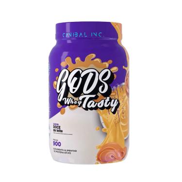 Imagem de Whey Protein 3W Gods Whey 900g Doce de Leite Canibal Inc