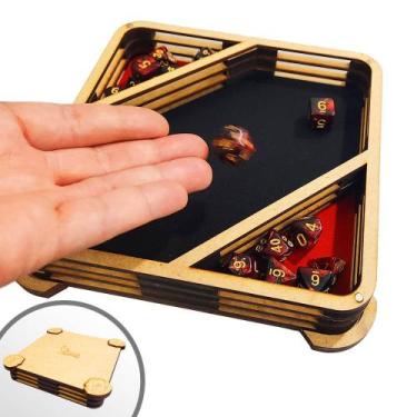 Imagem de Bandeja de Dados Caixa Slim - RPG - Genérico