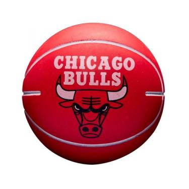 Imagem de Mini Bola Basquete Nba Dribbler Chi Bulls - Wilson