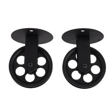 Imagem de Depisuta Roda da Polia para Luminária Pendente, Ferro Fundido Vintage da Fazenda Industrial Montagem de Parede Polia para Equipamentos de Pendente de Lâmpada Personalizados, Polias de