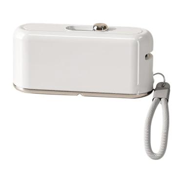 Imagem de harayaa Dispensador organizador de palitos de fio dental para viagem, palitos de dente, ferramenta portátil essencial, caixa de fio dental e conveniente, Branco