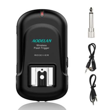 Imagem de Receptor Flash Trigger AODELAN FT-8 para Canon, Nikon, Sony