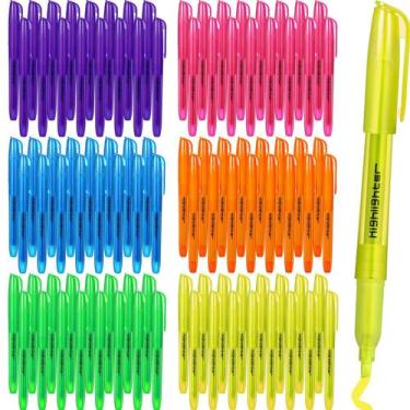Imagem de Highlighter Thenshop, 96 unidades, pacote a granel, cores variadas