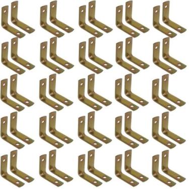 Imagem de Cantoneira Reforço Móveis 25x25mm - 50 Unid. - Overtime