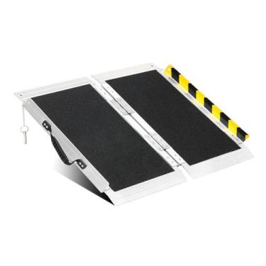 Imagem de Rampa de cadeira de rodas portátil THDUGG 2FT Alumínio 800 LBS
