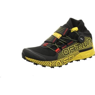 Imagem de Sportiva Men's Cyklon Trail Running Shoes, 10 UK, Black Yellow, 9