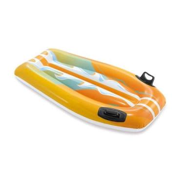 Imagem de Bóia Inflável Infantil Prancha Ondas Intex, Laranja, UNICO
