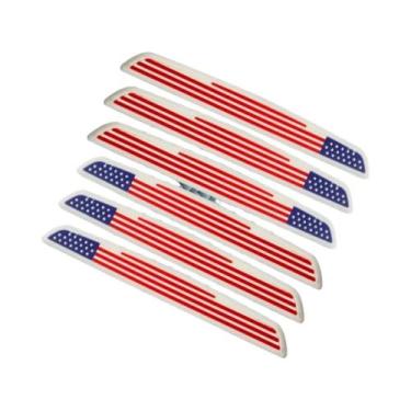 Imagem de Protetores De Borda De Porta De Carro 6 Peças Faixa Anticolisão Protet