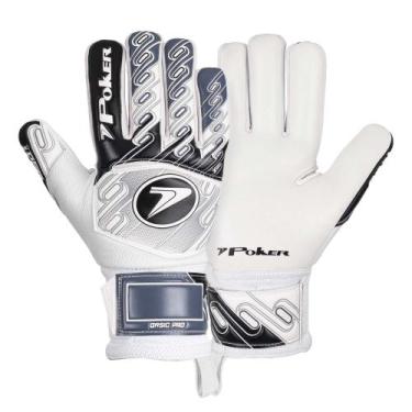 Imagem de Luva de Goleiro Profissional Poker BS Pro, Br, Pt, Ch, 10