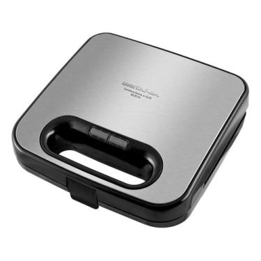 Imagem de Sanduicheira E Grill Britânia Bgr16 2 Em 1 Redstone 750w Cor Preto com