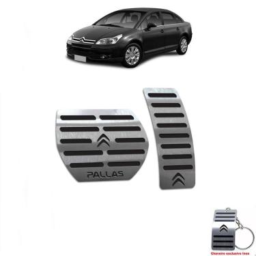 Imagem de Pedaleira Automático Citroen C4 Pallas 2005 A 2013 Preto