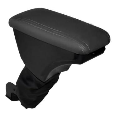 Imagem de Apoio de Braço Encosto P/VW Gol Voyage G5 G6 G7 G8 Saveiro (Grafite - Costura Grafite)