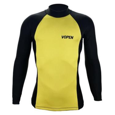 Imagem de Camisa Veste Neolycra Flex 1,5mm VPNL01 - Vopen, Amarelo, GG