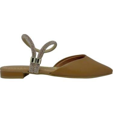 Imagem de Sapato Feminino Social Casual Dia a Dia Passeio Trabalho Tira com Strass Conforto Vizzano 1206.1003