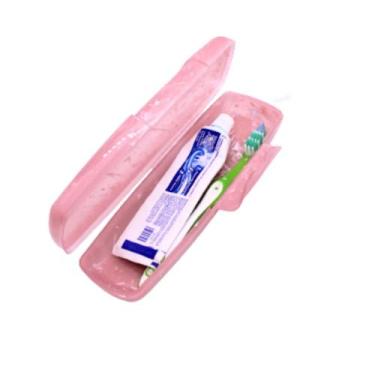 Imagem de Estojo Multiúso Marmorizado Nécessaire Porta escova de dente, talher, 