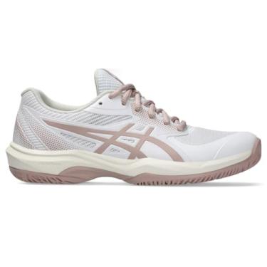 Imagem de ASICS Tênis feminino Game FlyteFoam Pickleball, Branco/rosa neutro, 39