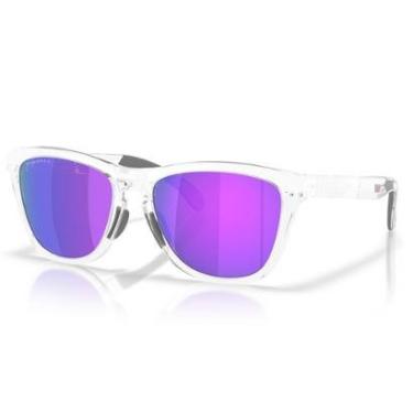 Imagem de Óculos de Sol Oakley Frogskins Range XL Matte Clear 0558-Masculino