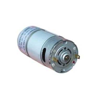 Imagem de DC12V 200rpm 145 mm eixo longo DC Gear Electronic Starter Gear Electronic Starter Starter 37 mm Diâmetro da caixa de velocidades 545 Redução de engrenagem Acionador eletrônico
