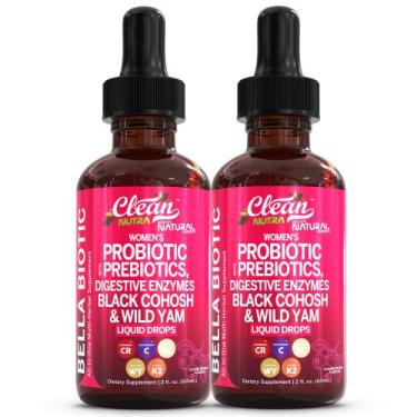 Imagem de Probióticos líquidos Drops Clean Nutraceuticals Women 60ml