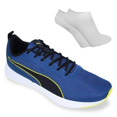 Imagem de Kit Tênis Puma Flyer Flex Masculino + Par de Meia