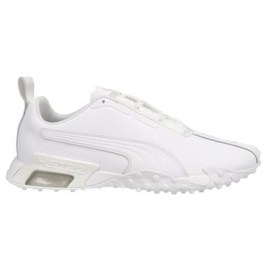 Imagem de PUMA Mens H.St.20 Leather Sneakers Shoes Casual - White - Size 4.5 D