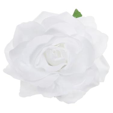 Imagem de Generic Grampos de cabelo rosa boho, broches de flores de tecido para mulheres, festa de casamento, vestido de dança, acessórios de roupas, presentes de dia dos namorados, One Size, Metal, Sem Pedra