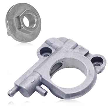 Imagem de Atunee Bomba de óleo de montagem de lubrificante automático com ferramenta de remoção de embreagem para Echo CS-590 CS-600 CS-550P CS-600P CS-620P CS-620PW Motosserra substituir C022000052