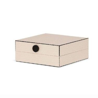 Imagem de Caixa Organizadora Em Mdf E Pu 20367 8,5X21,5X21,5Cm Mart