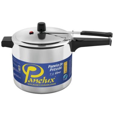 Imagem de Panela de Pressão 7 Litros Panelux Alumínio Polido
