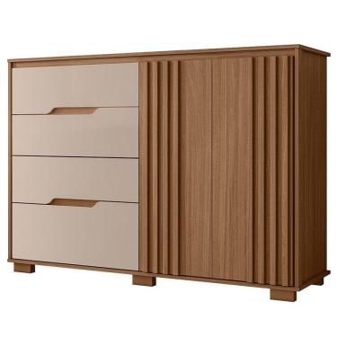 Imagem de Cômoda Sapateira Texas Carvalho Fendi - Moval