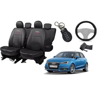Imagem de Capa de couro para o banco audi A1 2011-2018 proteção impermeável