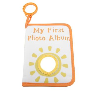 Imagem de OPPWONG Álbum da Minha Primeira Família do bebê, Livro de Memórias do bebê é Seguro e Resistente a rasgos. As Páginas Internas Apresentam Vários Bolsos de Fotos para Fotos
