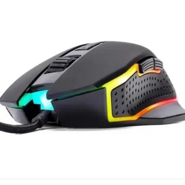 Imagem de Mouse Gamer Knup Rgb 7 Botões Pc Notebook Usb 4800 Dpi